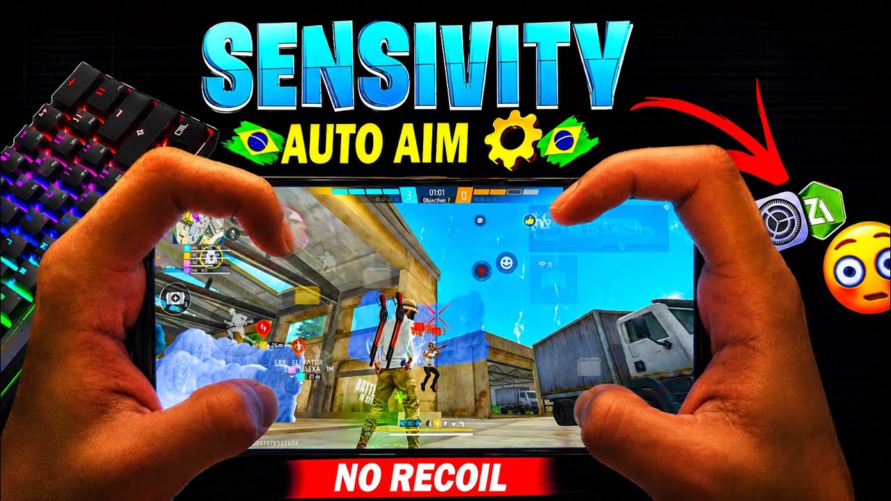 🎯 0% RECOIL + 100% HEADSHOT 🔥 Best Sensitivity 2026 | Free Fire