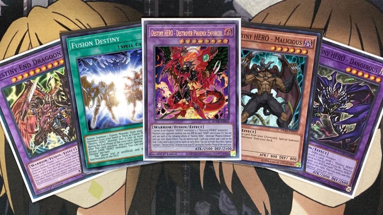 My Destiny HERO Yugioh Deck Profile for Post October 2022 Banlist
