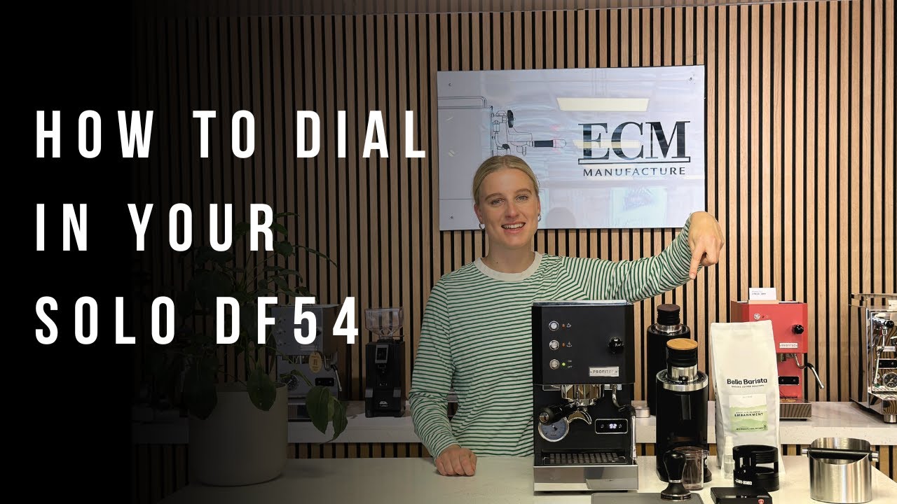How to Perfectly Dial in Your Solo DF54 Grinder for Exceptional Espresso