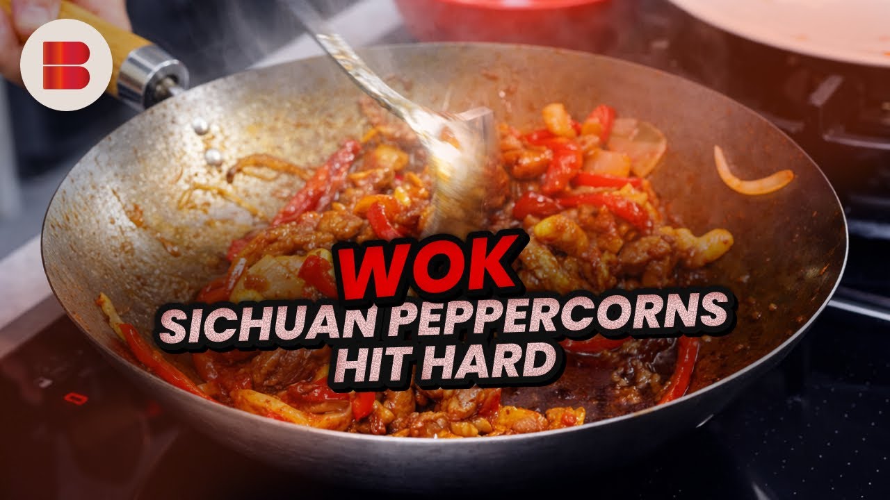 Sichuan Chicken Wok Stir Fry School Recipe | School of Wok