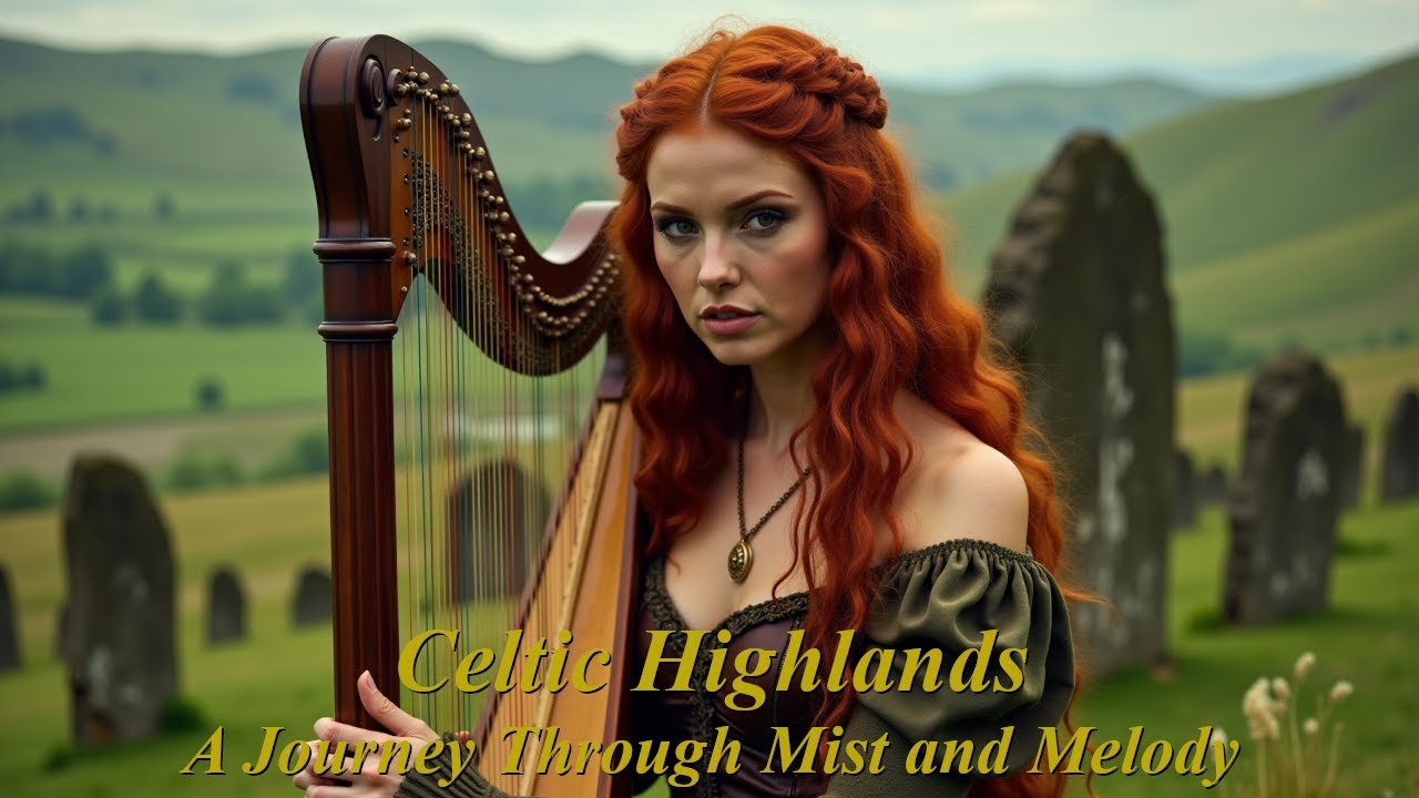 Scottish Celtic Bagpipes & Harp | Epic Highlands Music for Fantasy, Relaxation & Inspiration