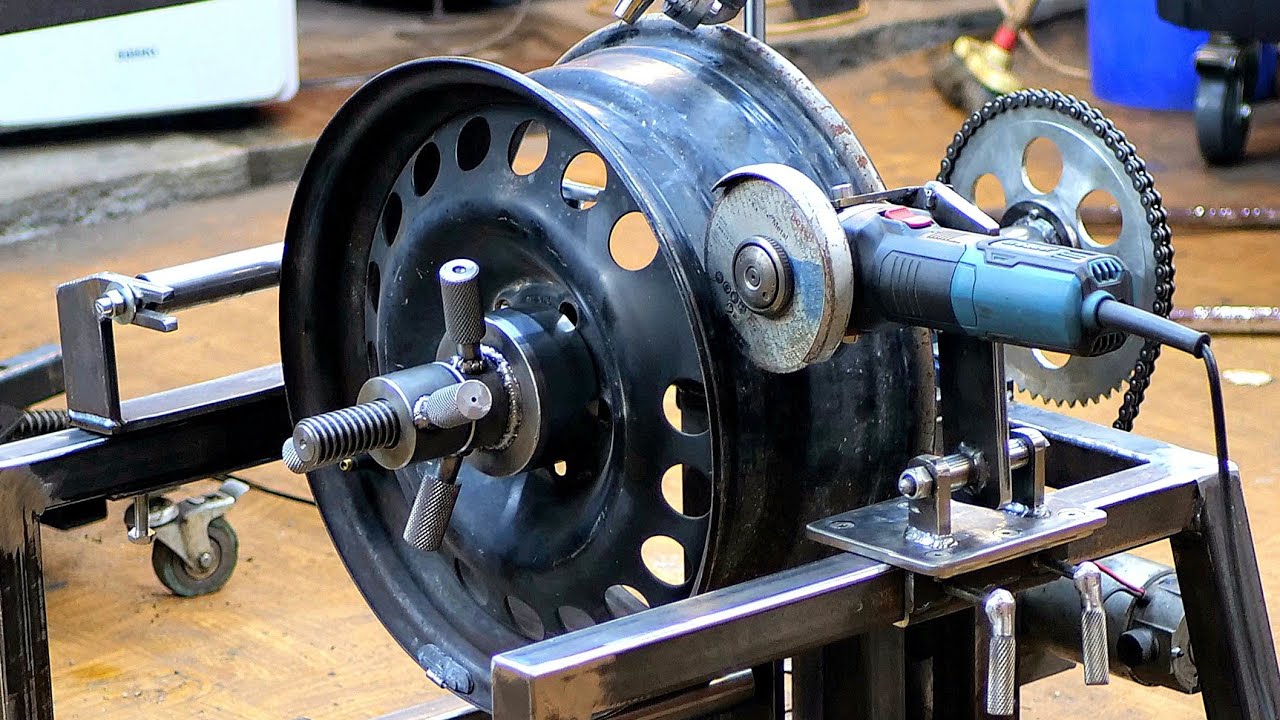 Transforming Rims: DIY Steel Rim Enlargement Machine