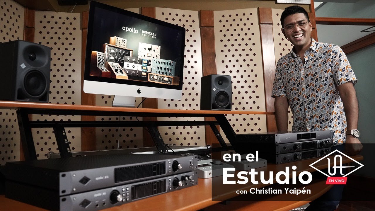 Universal Audio - Segmento #enelEstudioUA​ con Christian Yaipen - Grupo5