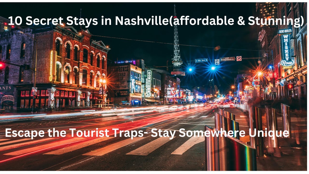 Discover Nashville's Top 10 Hidden Gem Hotels 2025 #nashville #hotels #travelguide