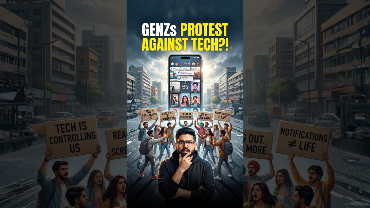 Gen Z&rsquo;s Protest Against Technology!? #shorts #casestudy #genz #genzprotest #digitaldetox