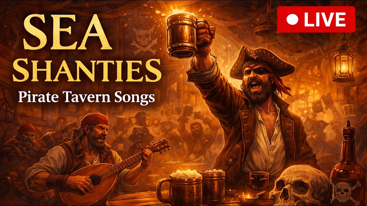 ⚓ Sea Shanties & Pirate Songs | Sail the Seven Seas With Us