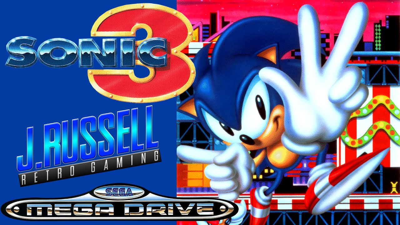 Sonic 3 - Sega MegaDrive II + YPbPr Output - PAL