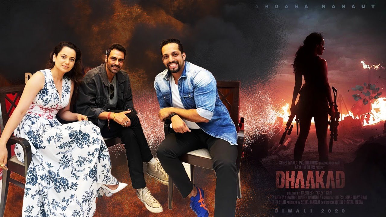Dhaakad Film | Full Interview | Kangana Ranaut | Arjun Rampal