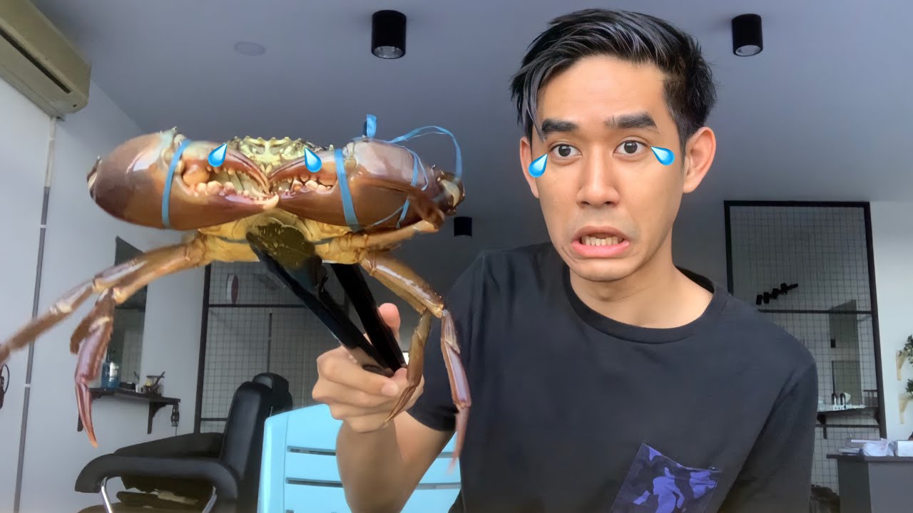 UNBOXING KETAM HIDUP 🦀 MAIN DAN MASAK KETAM NIPAH 😂