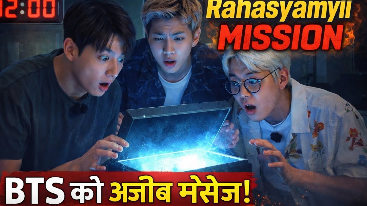 BTS को आधी रात मिला रहस्यमयी मैसेज! 😱