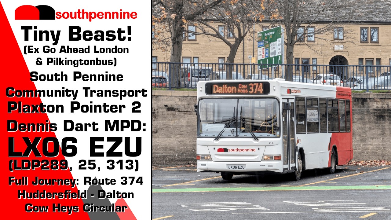 (Tiny Beast!) South Pennine Community Transport Plaxton Pointer 2 Dennis Dart MPD: LX06 EZU