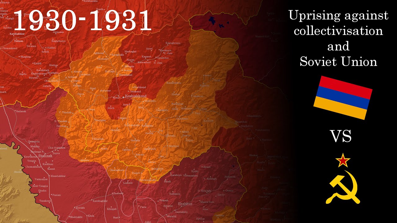 Anti-soviet rebellion in Soviet Armenia's Daralagyaz district: Every day | 1930-1931 |