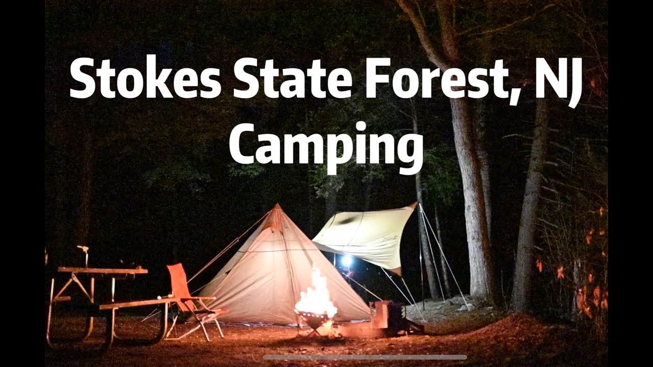 Stokes State Forest Camping (Lake Ocquittunk) NJ / DOD Ichi One Pole Tent / Snow Peak IGT