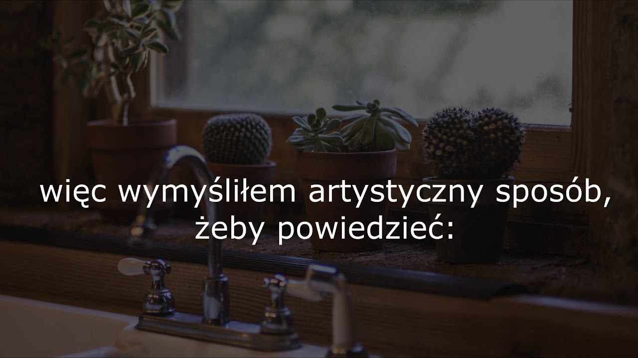 Kitchen Sink (Zlew Kuchenny) - Tłumaczenie utworu Twenty One Pilots