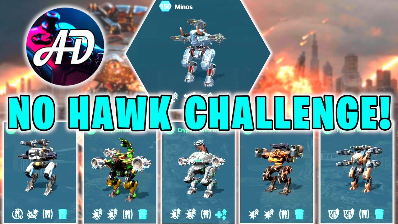 NO HAWK Challenge Can I Win? | War Robots MK2 Gameplay WR