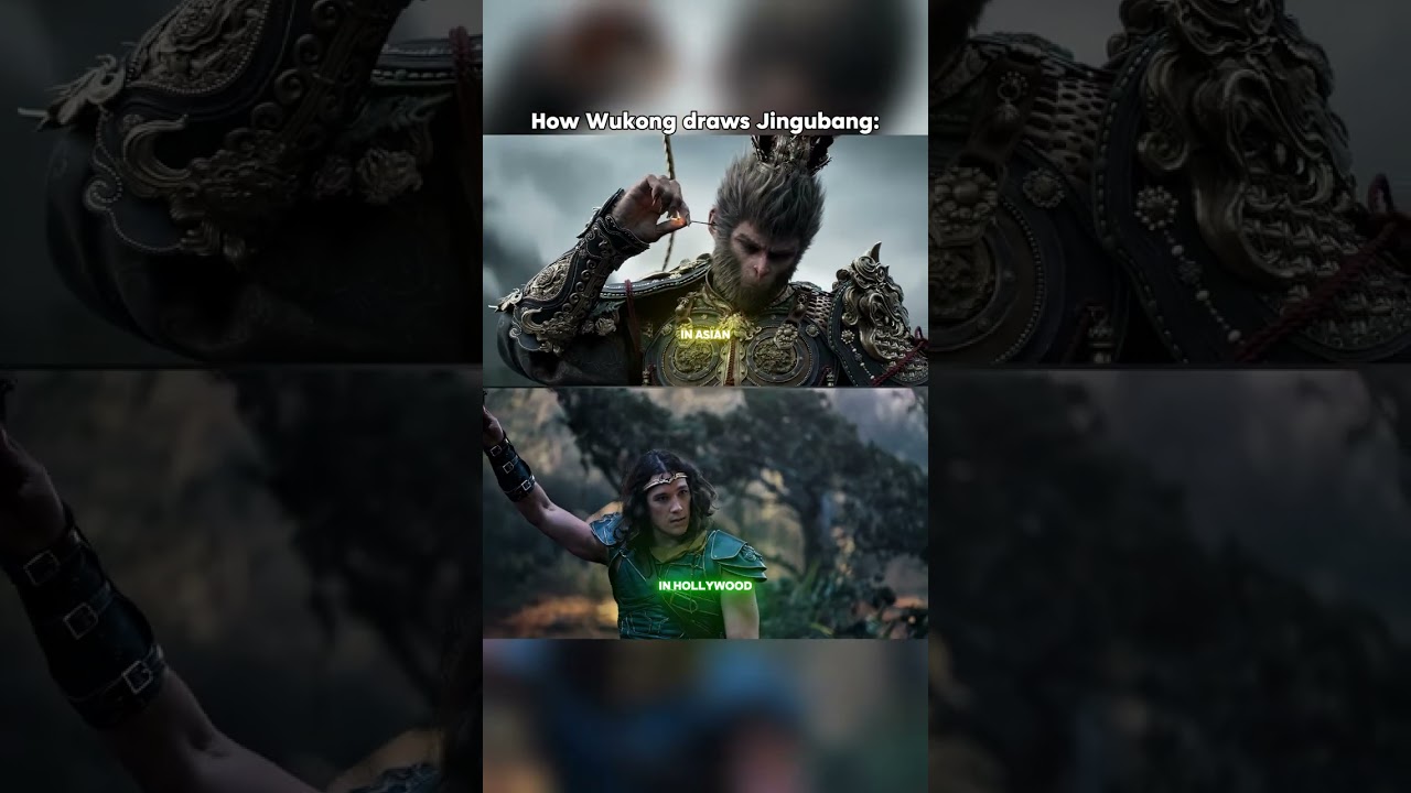 Wukong in East vs West ✋🏾🤚🏾
