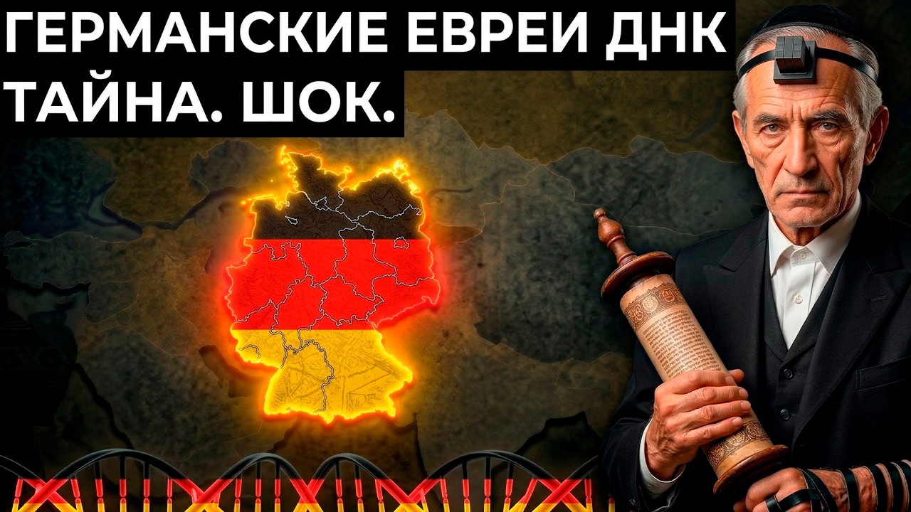 350 человек породили миллионы невозможная история реального народа! ДНК немецких евреев противоречит