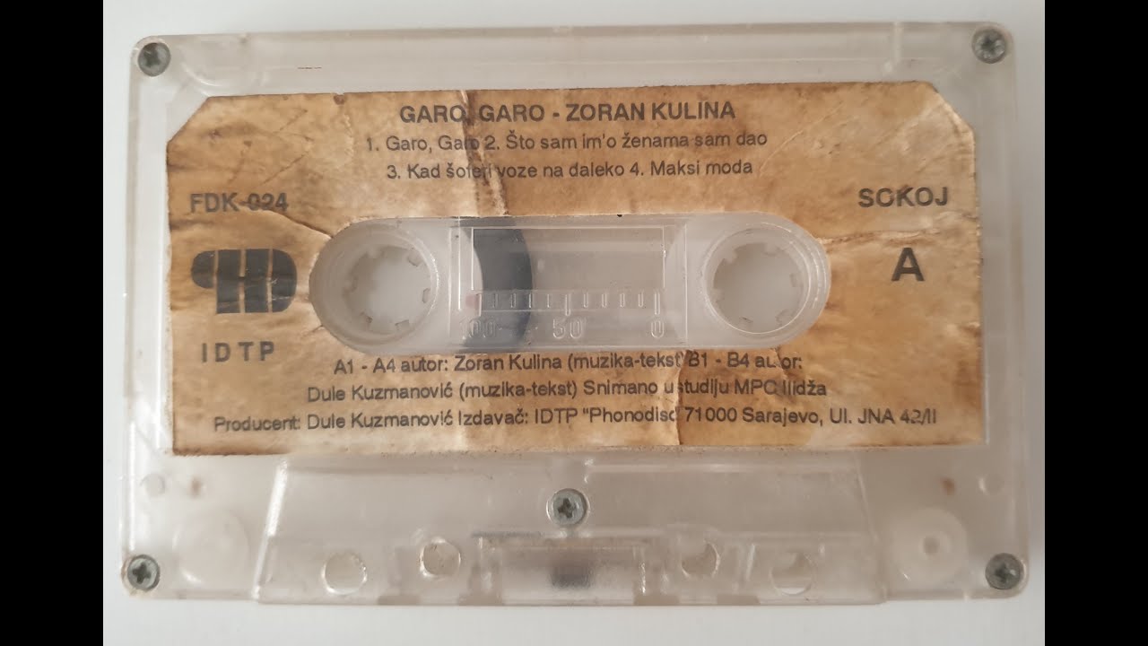 Zoran Kulina - Garo Garo 1990 (Phonodisk Album) READ DESCRIPTION!