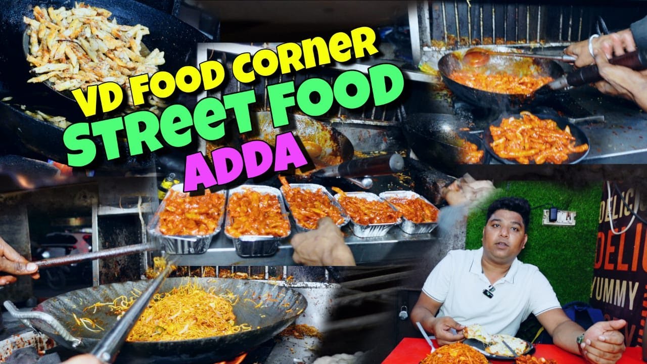 Ghaziabad ka cheap or tasty street food | Street Food Adda | Vd Food Corner