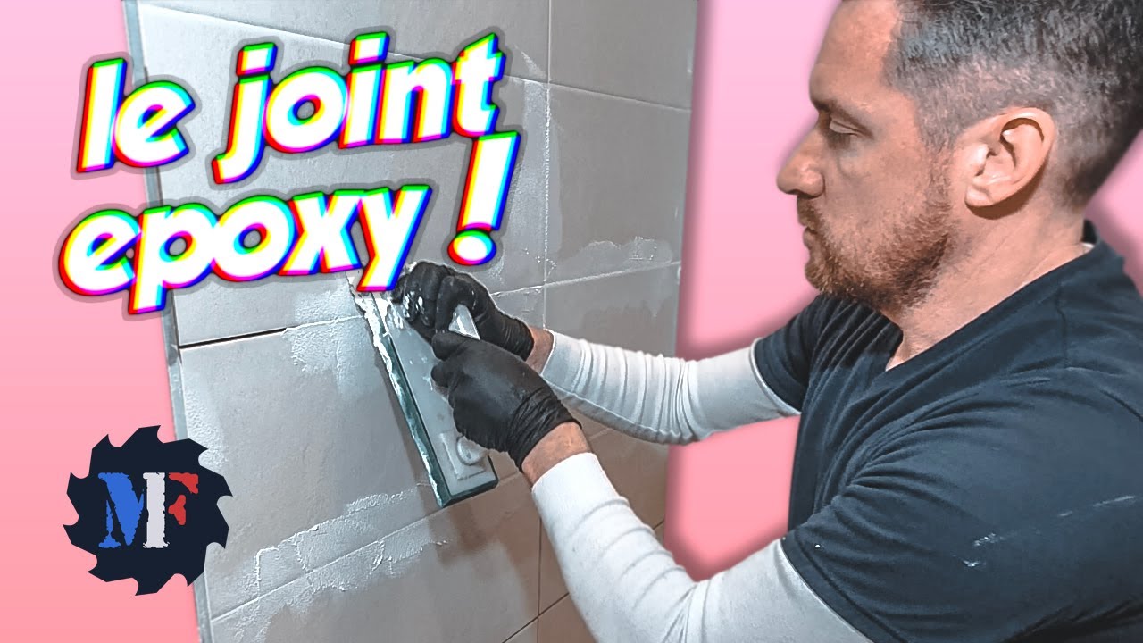 J'applique le JOINT EPOXY dans la douche ! Rénovation Douche Italienne Ep 14