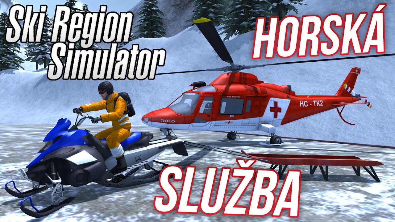 PRACUJU PRO HORSKOU SLUŽBU! | Ski Region Simulator #02