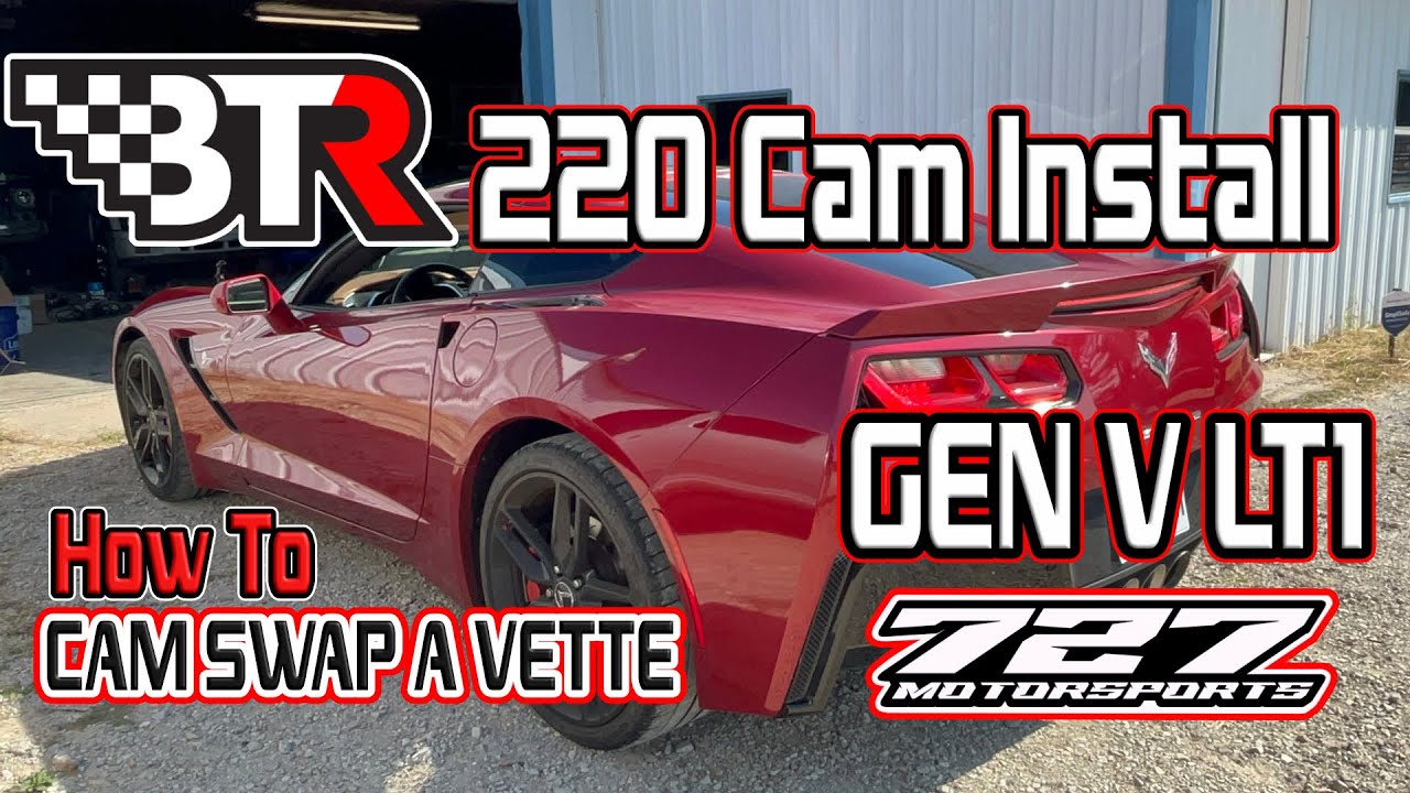 От стокового варианта к ТОНУ! — Замена распредвала BTR 220 на Corvette C7! Удаление AFM/DOD + бло...