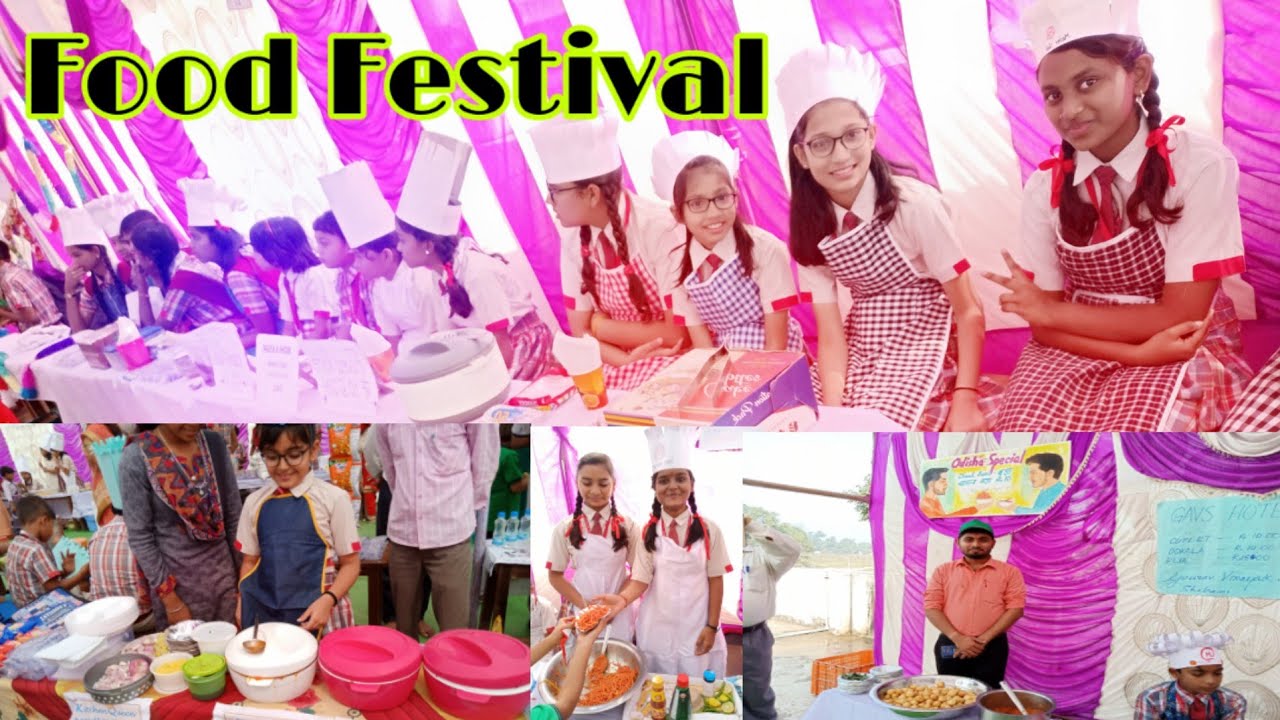 Food Festival... Little Flower Public High School, Sheorinarayan