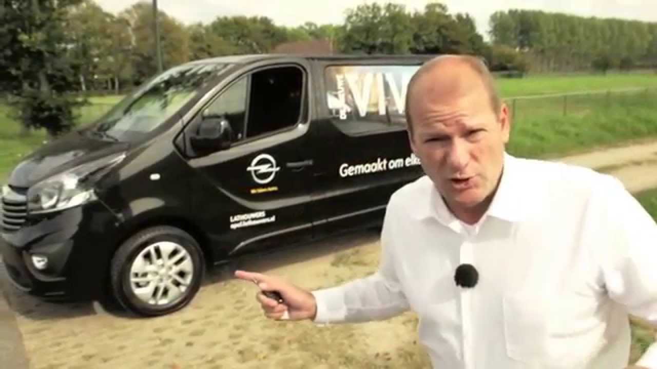 Nieuwe Opel Vivaro rij impressie ( road test ) 2015 / 2016