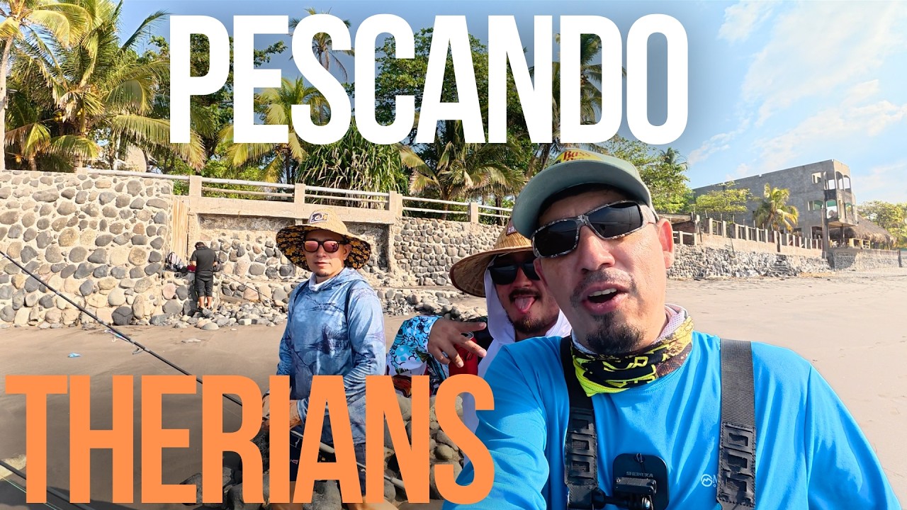 Pescando con Amigos en la Playa