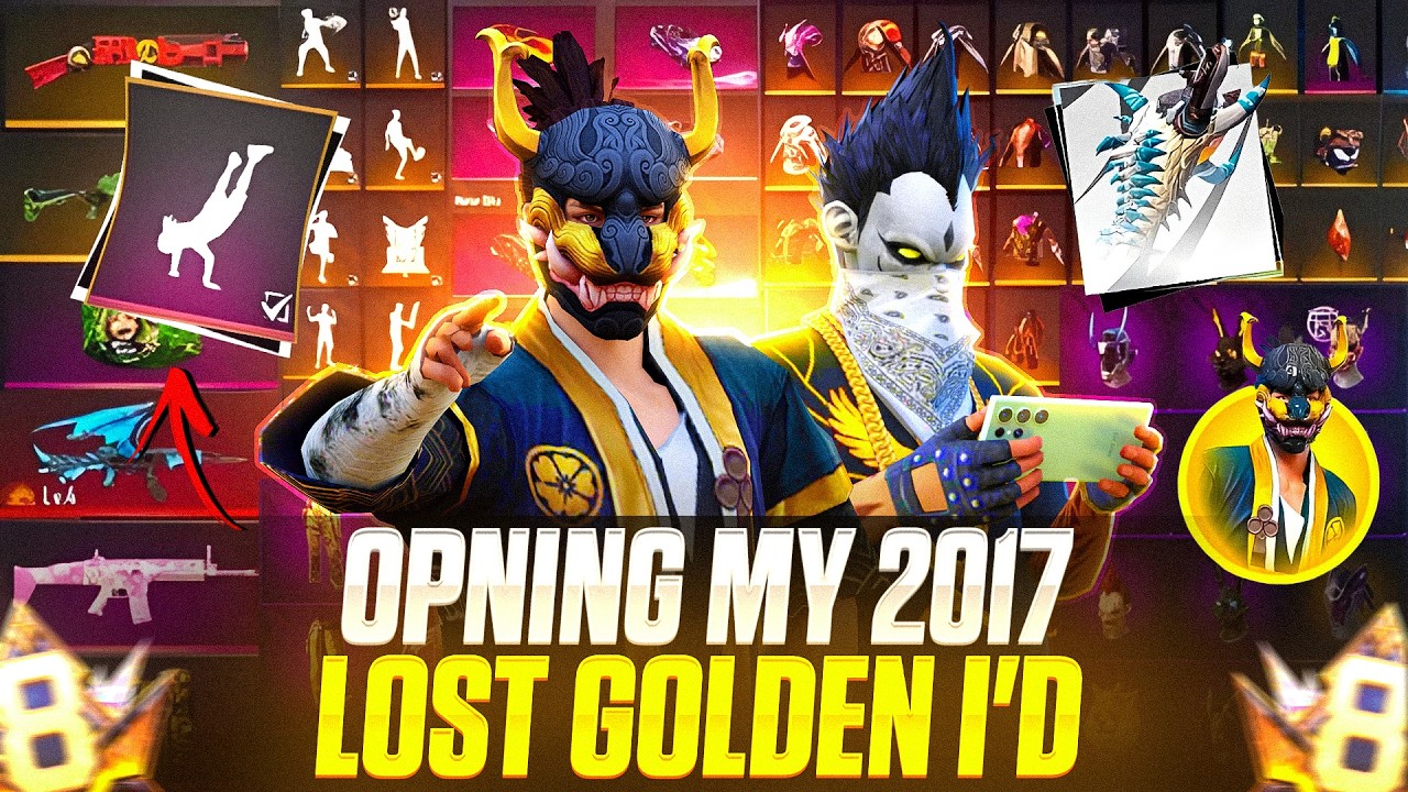 FINALLY I Recovered My band 2017 ID 😭 Full Rare Collection Review 🔥| by playing solo tournament 💀