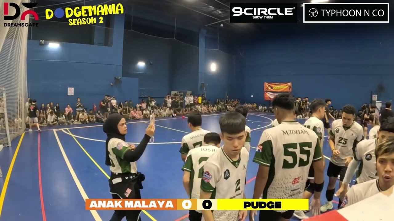 Dodgemania Season 2 Men's Finals | Anak Malaya VS Pudge | Men's Dodgeball Championship