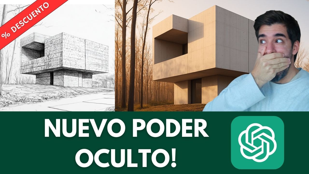 🧠 RENDERS con ChatGPT para DISEÑO ARQUITECTONICO ► Nueva Creación de Imágenes