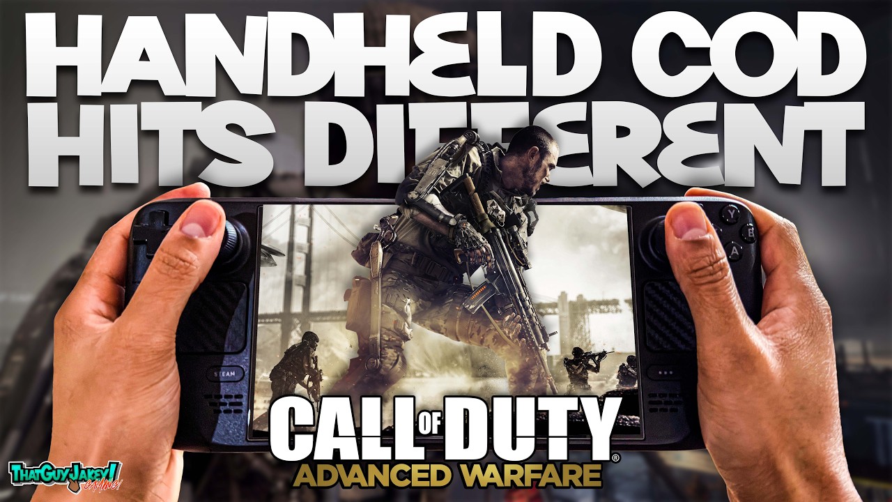 Call of Duty: Advanced Warfare on Steam Deck OLED – Shockingly Smooth Gameplay