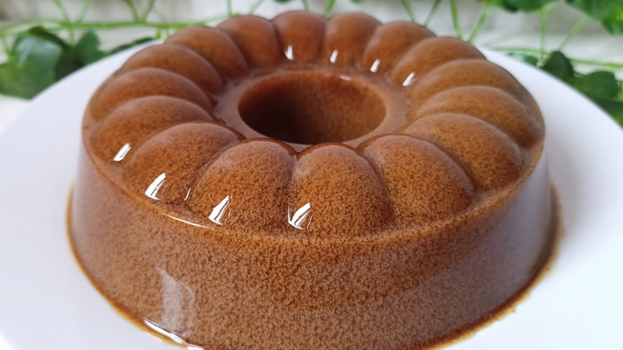 Resep puding lumut gula merah | ide takjil buka puasa