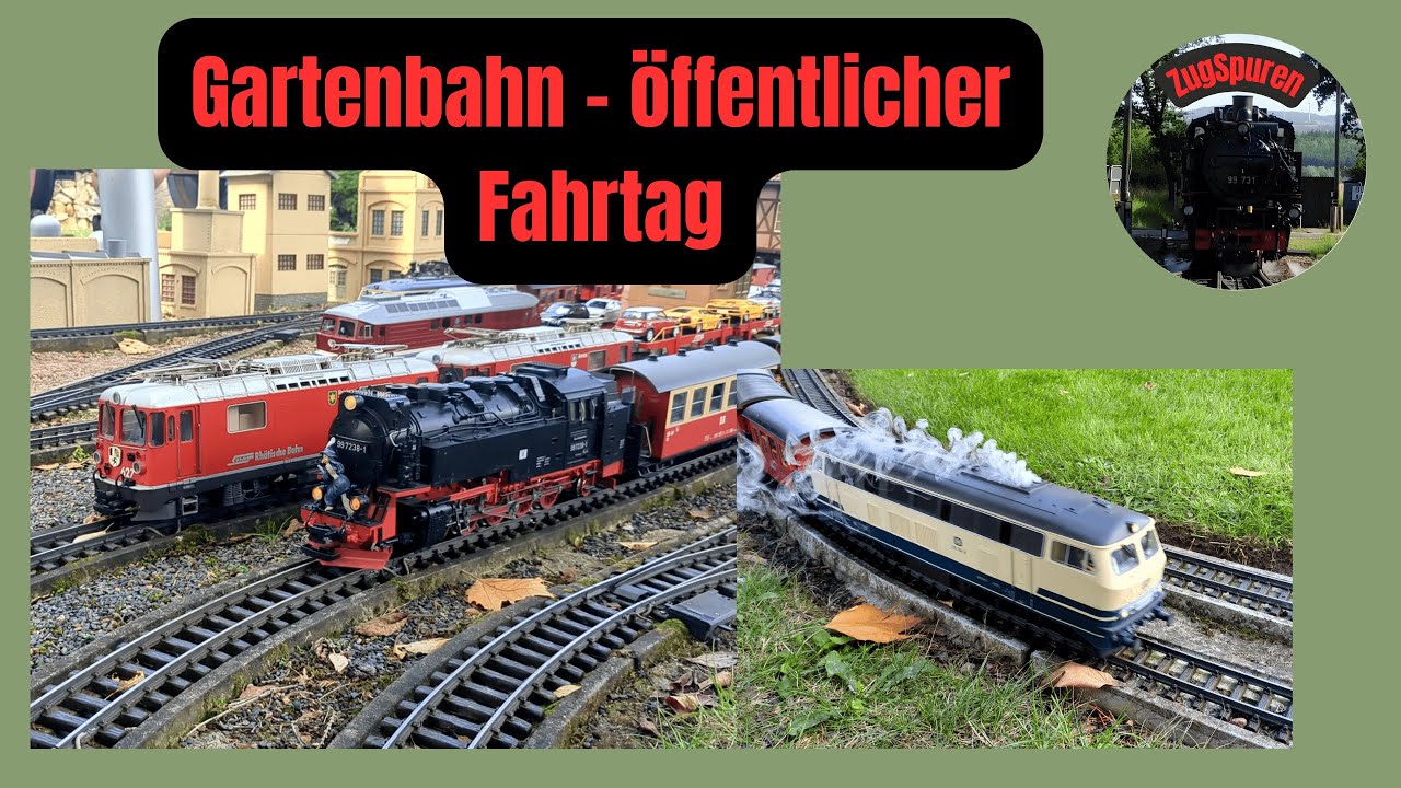 Spur G - Gartenbahn - Öffentlicher Fahrtag