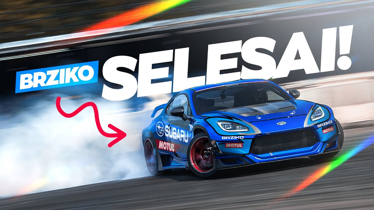 BRZIKO Ep. 8: TERHARU, Drift Test Untuk Pertama Kalinya‼️
