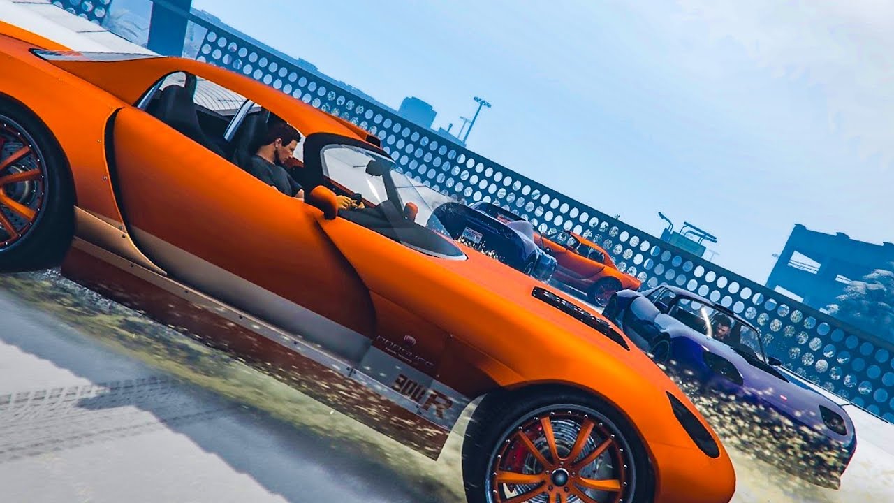 This Is My ROOF! (Sumo Minigame) - GTA V Online Funny Moments | JeromeACE