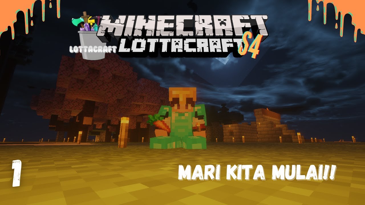 Sekarang Banyak Struktur dan Biome Keren di Server!!! | LOTTACRAFT S4 - 1