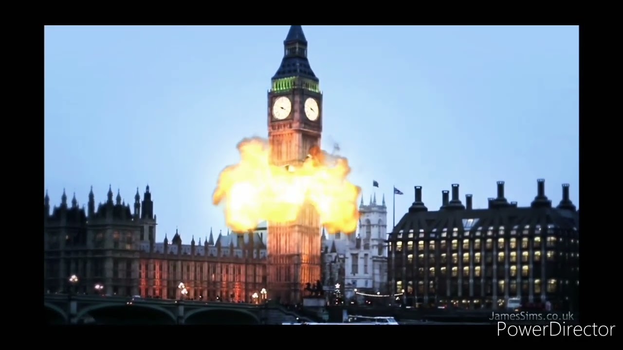Big ben destroyed in games, documentarys, movies, and Vfxs and after effects!.