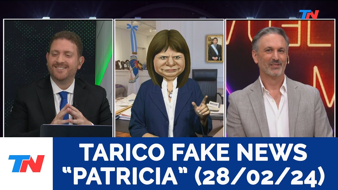 TARICO FAKE NEWS: “PATRICIA BULLRICH”  en 