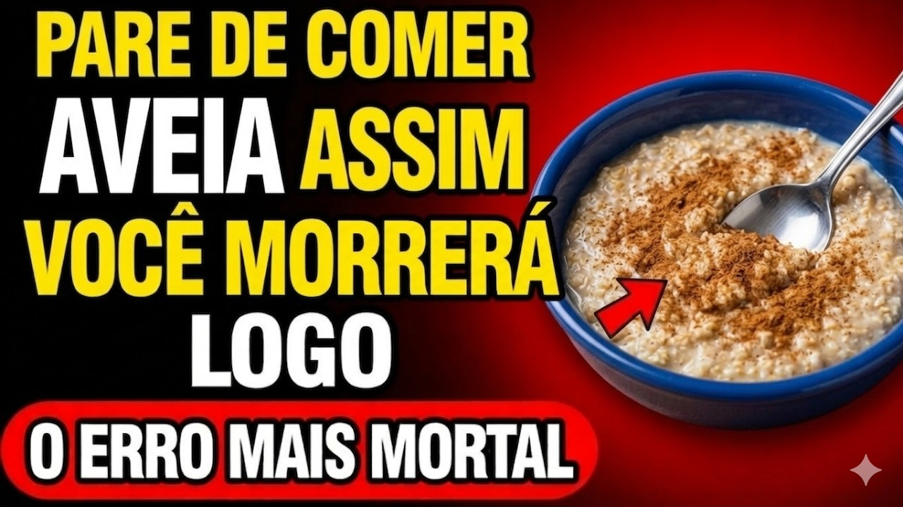 Voc&ecirc; come aveia? Evite estes 10 erros PERIGOSOS que todo adulto deveria saber ao consumir aveia.