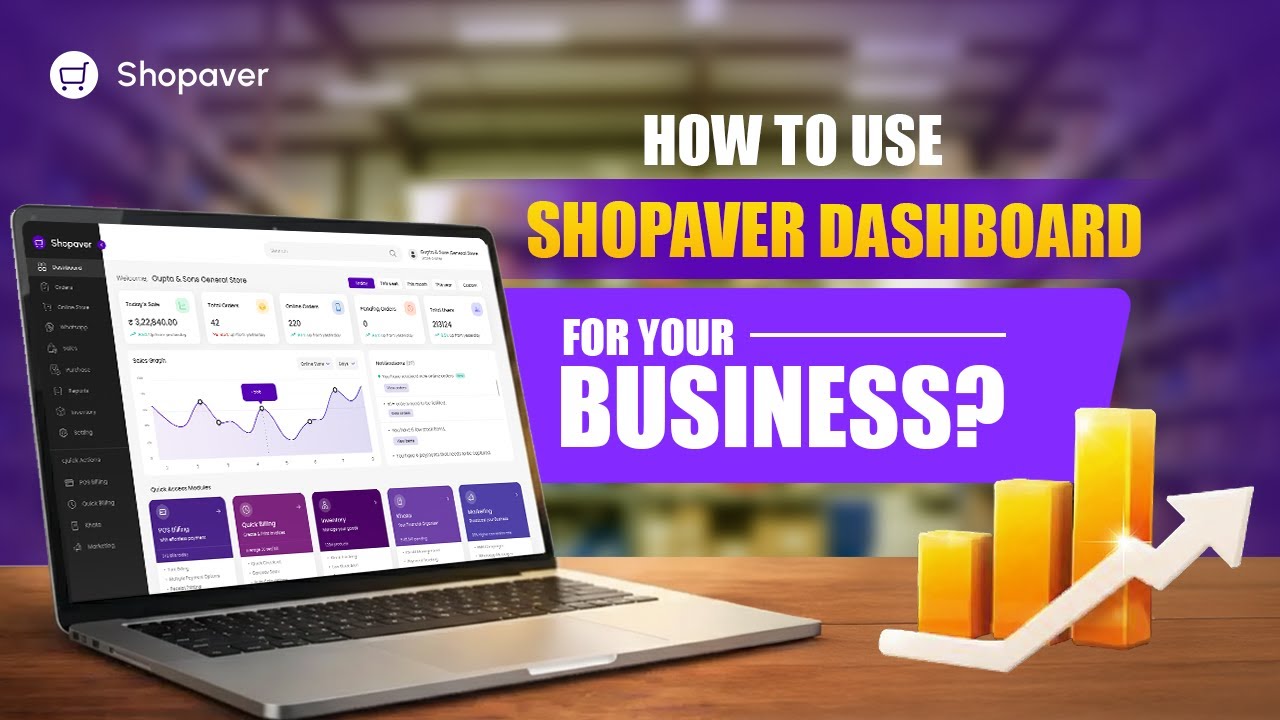 How to Use Shopaver Dashboard for Your Business | Manage Billing, Inventory, Reports & Sales Easily
