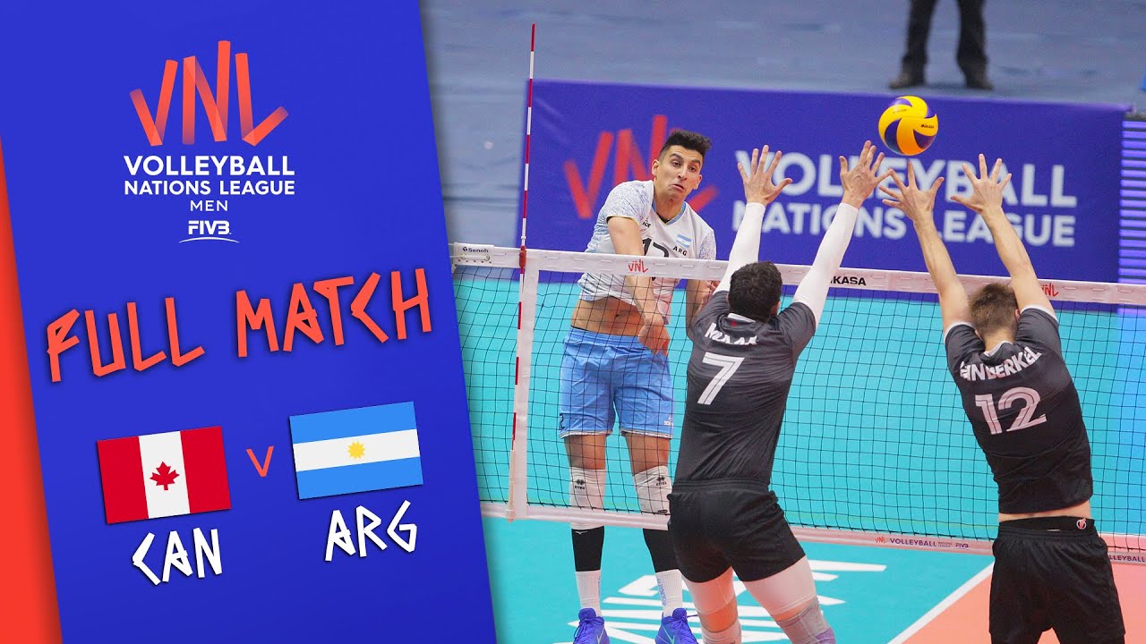 Canada 🆚 Argentina - Full Match | Men’s Volleyball Nations League 2019