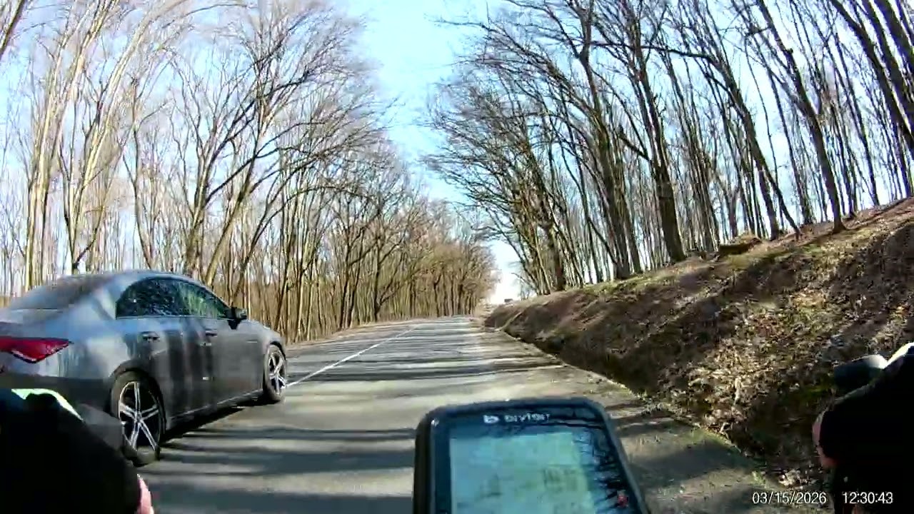 Tg. Mureș - Tâmpa - Acățari - Sâmbriaș - Tâmpa - Tg. Mureș 15.3.2024 (3)//urcare Sânișor