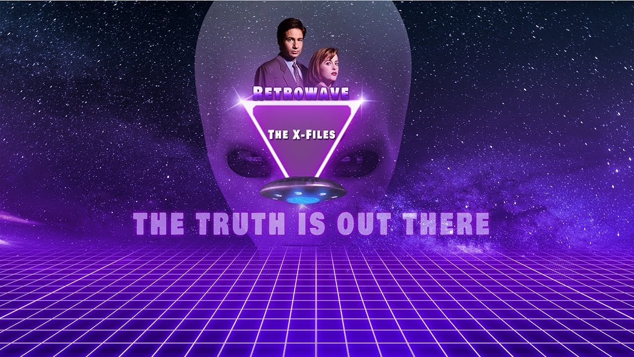X Files Retrowave Remix