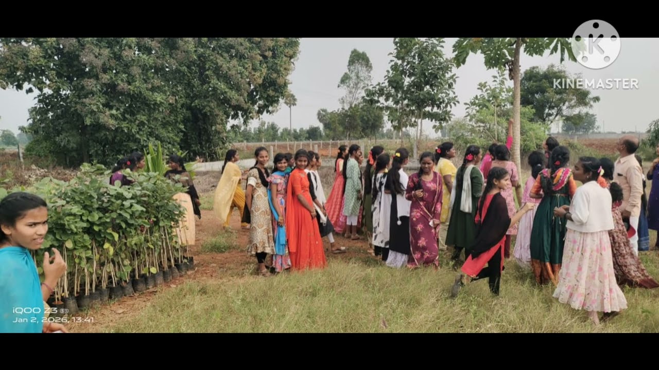 Students Field Visit Nursery 