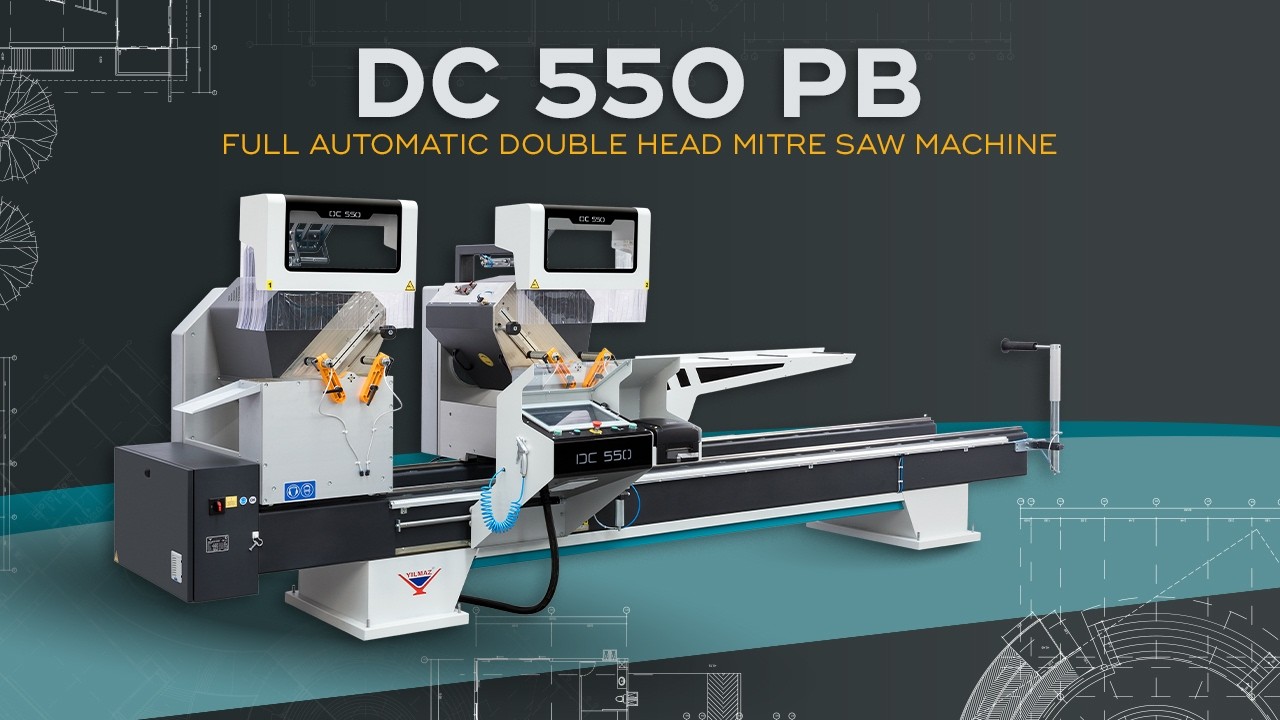 DC 550 PB – Double Head Mitre Saw Machines
