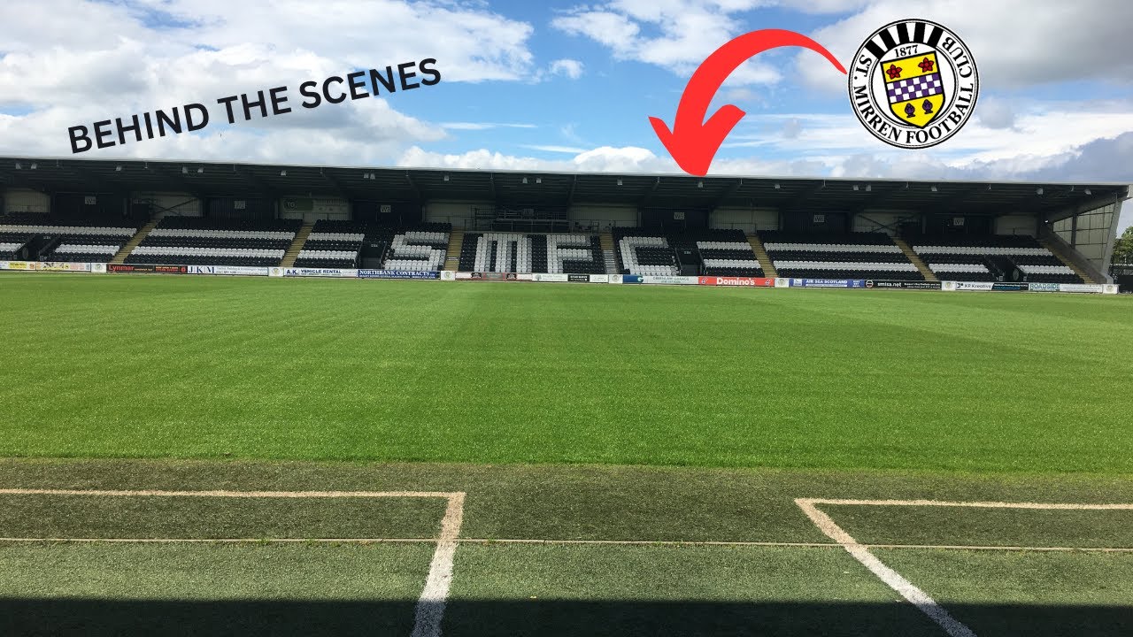Behind the scenes at St. Mirren's SMISA Stadium!
