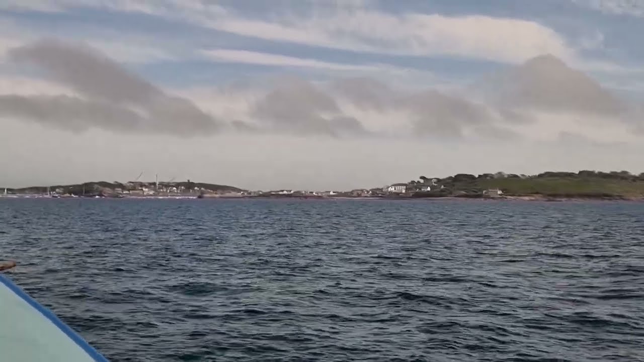 Entrance to Hugh Town harbour St Marys IOS