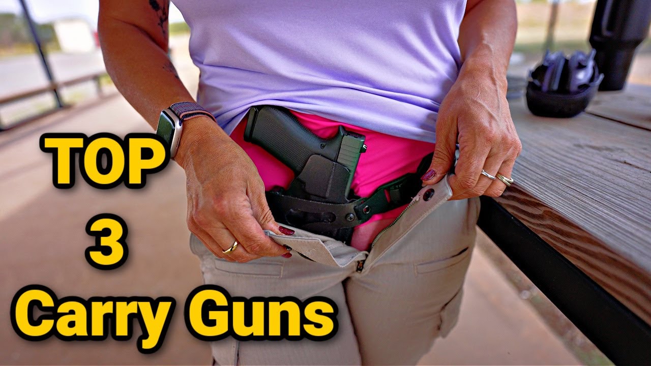 My Top 3 Concealed Carry Handguns.